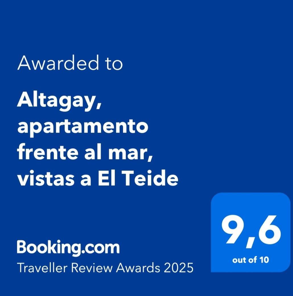 Altagay, Apartamento Frente Al Mar, Vistas A El Teide Punta Del Hidalgo Exterior foto